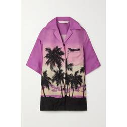 Palm Angels Shirt Woman colour Violet