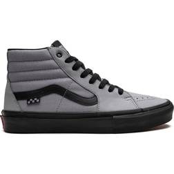 Vans Sk8 Hi sneakers men Leather/Canvas/Rubber/Fabric Grey