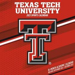 Turner Licensing Tech Red Raiders 2023 16-Month Team Calendar