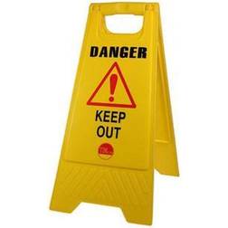Timco A-Frame Safety Sign Danger Keep Out