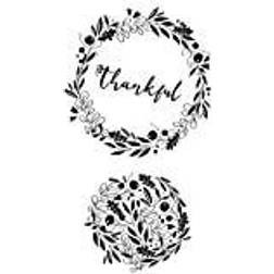Sizzix Clear Stamps By Olivia Rose-Autumn Wreath -665973
