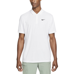 Nike Men's Court Dri-FIT Tennis Polo Shirt - White/Black