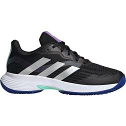 Adidas CourtJam Control Clay W - Core Black/Silver Metallic/Pulse Mint