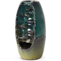 Maison & White Waterfall Backflow Incense Burner Teal