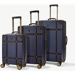 Rock Luggage Vintage Set 3 Suitcases