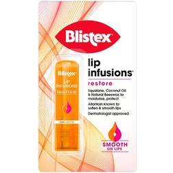 Blistex lip infusions restore stick balm squalane coconut oil