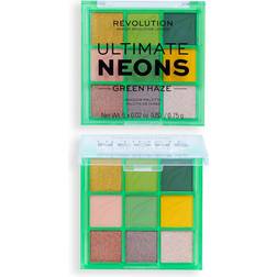 Makeup Revolution Artist Collection Ultimate Neon Palette Green Haze