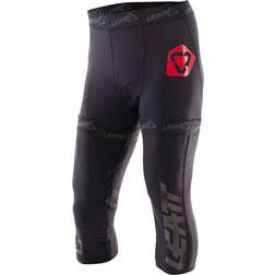 LEATT Knee Brace Shorts, black-red, 2XL, black-red