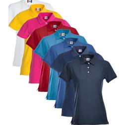 Clique Premium dame polo t-shirt, Kongeblå