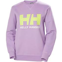 Helly Hansen Logo Crew Sweat Sweatshirt Violet