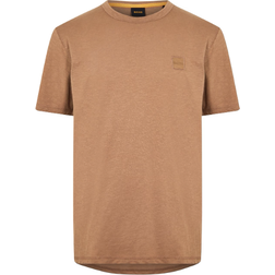 HUGO BOSS Tegood Logo T-shirt - Open Beige