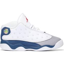 Nike Air Jordan 13 Retro TD - White/Fire Red/French Blue/Light Steel Grey