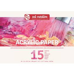 Talens Art Creation Acrylic Paper A4 290g 15 sheets