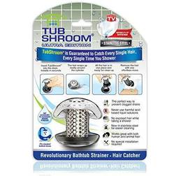 Tubshroom ultra revolutionary bath tub drain protector hair