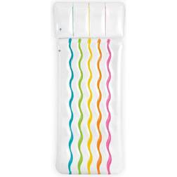 Intex Luftmatratze Durchsichtig Regenbogen Pvc 203 X 84 Cm