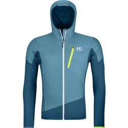 Ortovox Ladiz Hybrid Jacket Merino jacket Men's Petrol Blue