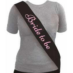 Henbrandt Bride to Be Black Party Sashes