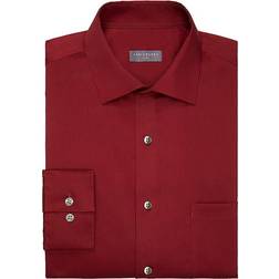 Van Heusen Ultra Wrinkle Free Regular Fit Dress Shirt - Mulberry