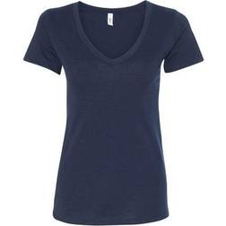 Next Level Women V-Neck Short T-Shirts