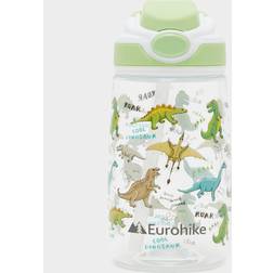 EuroHike Kids' 400ml Flip Lid Bottle, Green