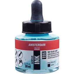 Amsterdam Acrylic Ink Bottle Sky Blue Light 30ml