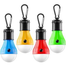 Portable LED Tent Light 4-pack