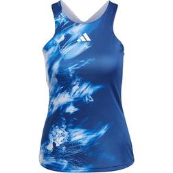 Adidas Mel Sleeveless T-shirt Blue Woman