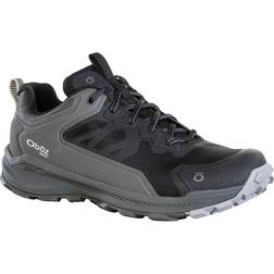 OBOZ Men's Katabatic Low Waterproof Hiking Shoes Black Sea