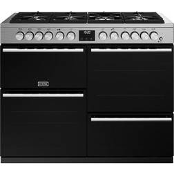 Stoves Precision Deluxe ST DX PREC D1100DF Black