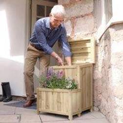 Zest Parcel Store With Planter