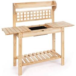 Costway Potting Bench Workstation Table