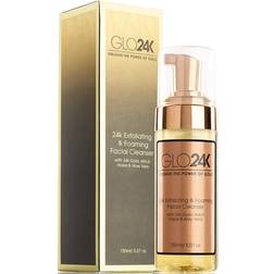 GLO24K Exfoliating & Foaming Facial Cleanser