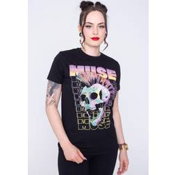 Muse Unisex TShirt: Mowhawk Skull XXLarge Clothing