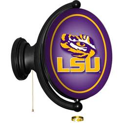 The Fan-Brand LSU Tigers 23'' x 21'' Illuminated Rotating Wall Sign