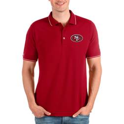 Antigua Affluent San Francisco 49ers Polo Dark Red/White