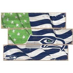 Fan Creations Seattle Seahawks 3-Plank Team