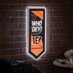 Evergreen Enterprises Cincinnati Bengals LED Wall Pennant