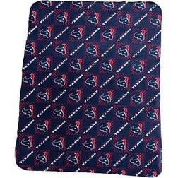 Logo Brands Houston Texans 60'' x 50'' Repeat Pattern Lightweight Throw Blanket