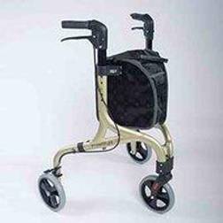 NRS Healthcare Freestyle 3 Wheel Rollator Champagne