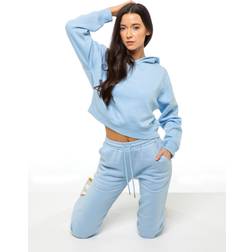 Enzo Womens Cropped Hoodie