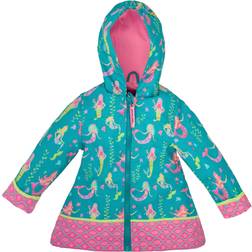 Stephen Joseph Girl's Raincoats - Mermaid (SJ860128Z2T)