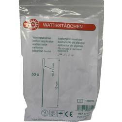 NOBAMED Paul Danz AG Wattestäbchen 10-11 plastic 50 St Stäbchen