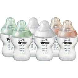 Tommee Tippee Closer To Nature 260ML Bottle-Pack of 6
