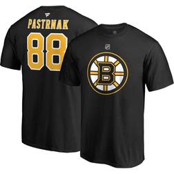Fanatics NHL Men's Boston Bruins David Pastrnak #88 Black Player T-Shirt