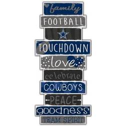 Fan Creations Football Shop Dallas Cowboys Stack 24" Sign