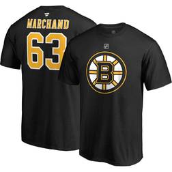 Fanatics NHL Men's Boston Bruins Brad Marchand #63 Black Player T-Shirt