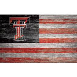 Fan Creations Texas Tech Red Raiders 11'' x 19'' Distressed Sign