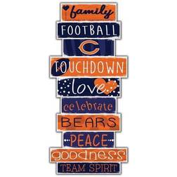 Fan Creations Football Shop Chicago Bears Stack 24" Sign