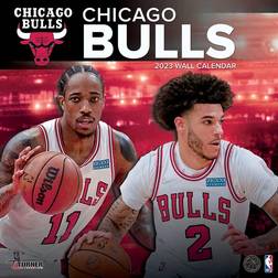 Turner Licensing Chicago Bulls 2023 12x12 Team Wall Calendar