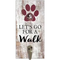 Fan Creations Officially Licensed NCAA Florida State University Leash Holder Sign